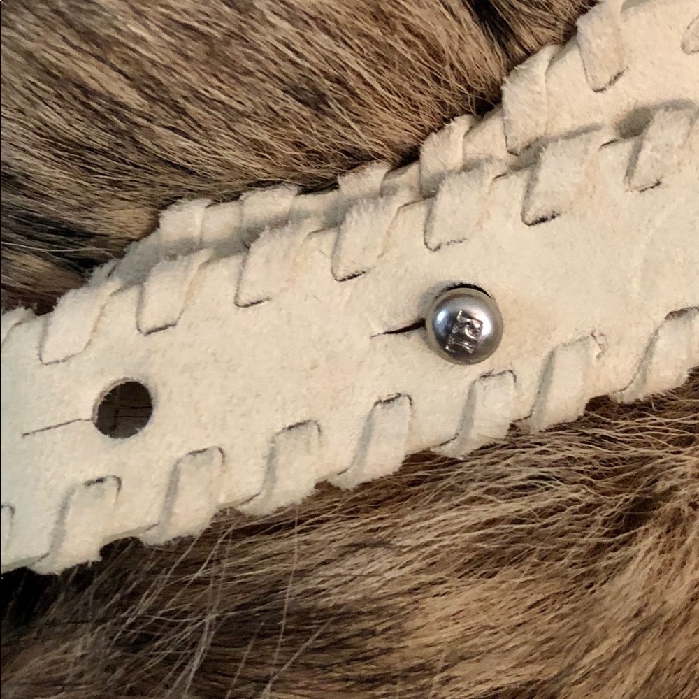 NWT! $6500 Ralph Lauren Purple Label Collection Shearling Fur Vest, Sz Large - Picture 9 of 15